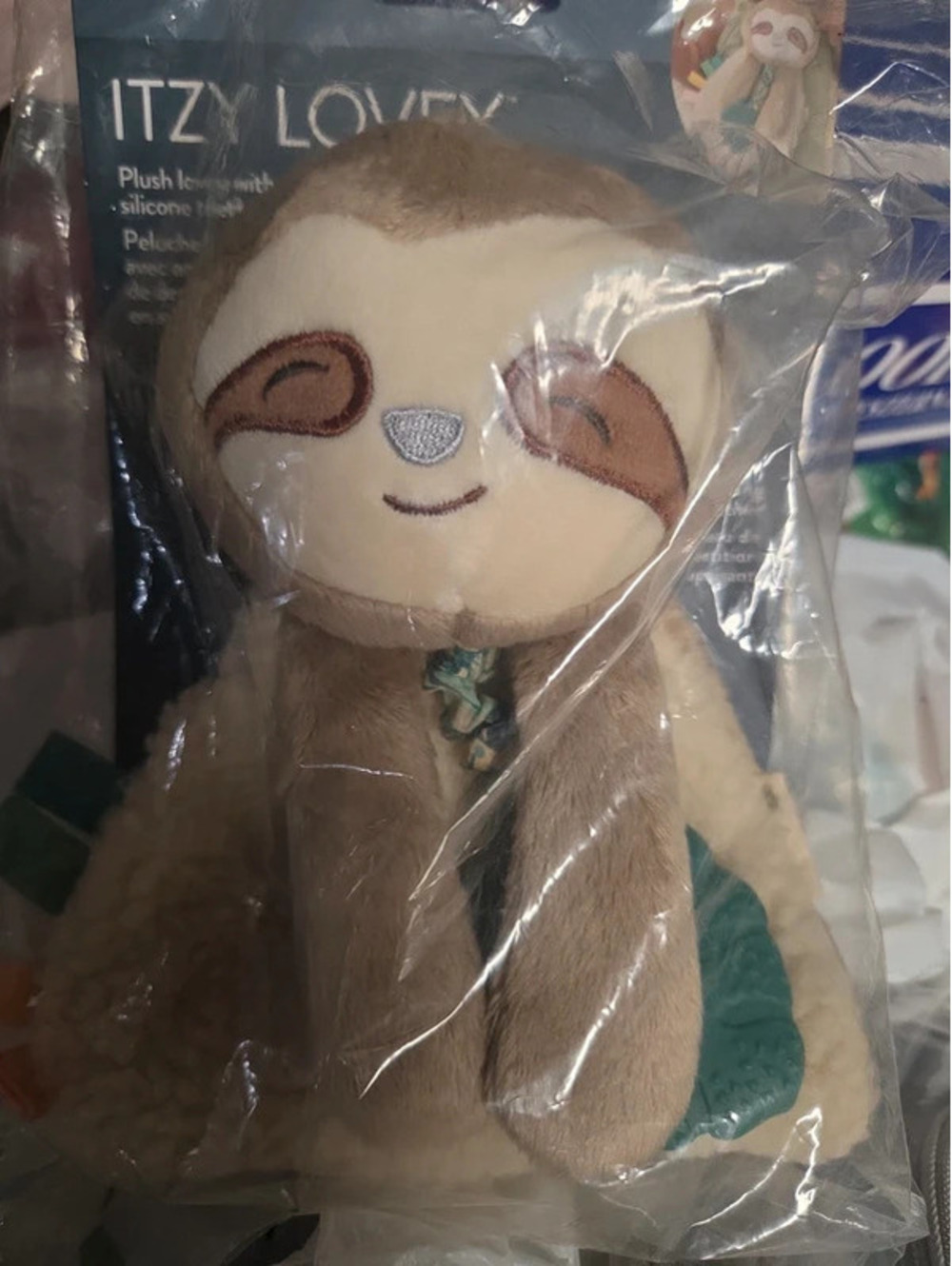 Itzy ritzy  lovey  silicone teeter sloth